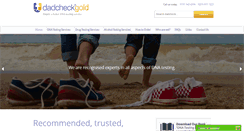 Desktop Screenshot of dadcheckgold.com